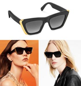 Lunettes de soleil pour femmes collection de lune de la mode Nouvelles dames pour les dames Cat Eye Sunglasses Top UV400 Lens Men Luxury Brand Designer Lunes 1656 Orig6640718