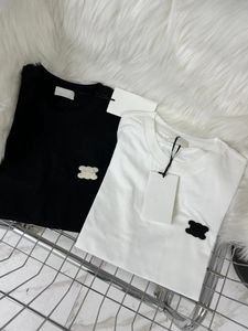 Diseñador de camisetas de la mujer Triunfe para mujeres camisas con cartas y camiseta de moda con letras bordadas Tops de manga corta Summer Mujer