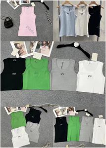 Camiseta sin mangas para mujer, tops para niñas, camisetas, camisa de diseñador, camiseta de verano, chaleco informal, chaleco sin mangas, estilo clásico Disponible en una variedad de colores