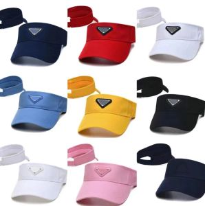 Femmes Visière Femmes Été Casual Sport Vide Top Cap Mode Paris Designer En Plein Air Plage De Sable Soleil Chapeau Couples Golf Tennis Chapeaux Balle G237312C