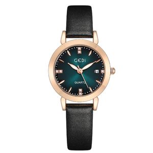 Relógio feminino relógios de alta qualidade luxo edição limitada designer quartzo-bateria couro 29mm relógio montre de luxo presentes a6