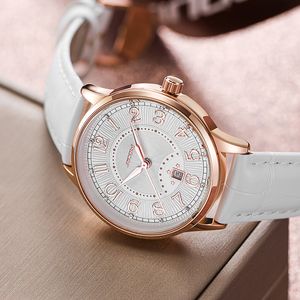 Montres pour femmes montre de luxe légère d'affaires bracelet étanche montre de calendrier montre à Quartz montre de luxe cadeaux S11