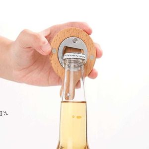 Abreador de cerveza de madera con madera magnética y refrigerador de bambú abiertos magnéticos magnéticos al por mayor