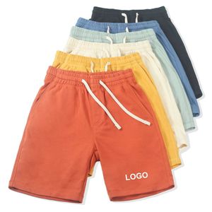 Entraînement survêtement vêtements de sport décontracté coton hommes sweat Shorts taille élastique avec poches en gros blanc sweat Shorts