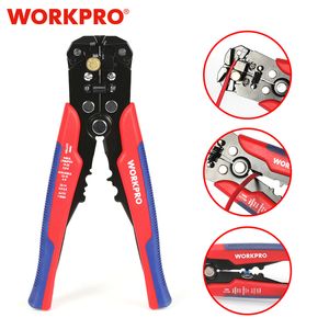 WorkPro Cermper Cable Cutter Automatic Wire Stripper Multifonction Setipping Tools Imat Pliers Terminal 220428