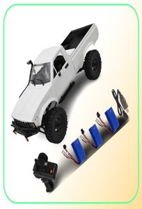 WPL C24 mise à niveau C241 116 RC voiture 4WD radiocommandée tout-terrain RTR KIT Rock chenille Buggy électrique Machine mobile s cadeau 2201199280450