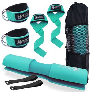 Support de support Hip Thrusts Halnel PAD SET avec bracelet de la cheville Sangle de levage de poids pour les soulevés de terre squat