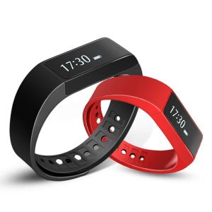 Pulseras originales iwown i5 plus pulsera inteligente i5plus pulsera bluetooth 4 fitness sleep rastreer recordatorio deportivo banda remota de banda inteligente