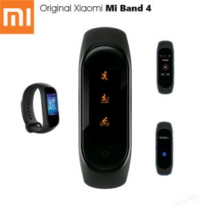 Bracelets originaux Xiaomi Mijia Band 4 Smart Bluetooth 5.0 bracelet de fitness AMOLED Color Screen Music Ai Care