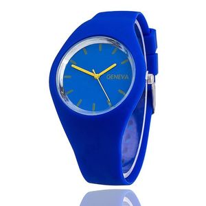 Women Wallwatch Lady Quartz Watch Silicona deportiva casual