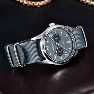 Montre-bracelets 2024 Montres masculines Rolstimi Top Sports Watch for Men Quartz Military Imperproof Nylon Strap Clock Reloj Hombre