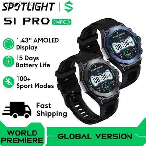 Relojes de pulsera Black Shark S1 Pro Global Intelligent Edition Pantalla AMOLED de 1,43 pulgadas + Modo deportivo Monitoreo del sueño Inteligencia L240402