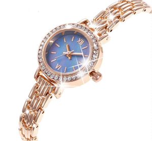 Relojes de pulsera Relojes de cuarzo de moda Pulsera de mujer de diamantes Reloj de pulsera brillante de lujo para mujer Regalos para mujeres