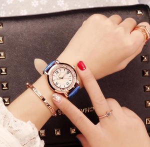 Relojes de pulsera Reloj para mujer Móvil con incrustaciones de cristal Circón Cuarzo Moda coreana Cinturón de estudiante Mujer Pareja Regalo