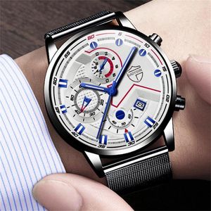 Relojes de pulsera de moda para hombre, novedad, relojes de calendario ultrafinos 2022, reloj de cuarzo con cinturón de acero deportivo de negocios inusual para hombres, reloj