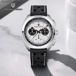 Montre-bracelets Pagani Design Retro Cadro pour hommes Top Top Luxury Timing Quartz Mens Sports Affiche de cuir imperméable Reloj Hombre