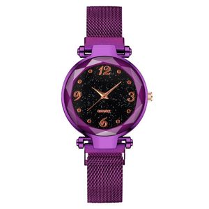 Relojes de pulsera Retro redondo de cuarzo esmerilado esfera digital reloj de pulsera casual correa de red inoxidable reloj de moda reloj de pulsera impermeable para mujeres