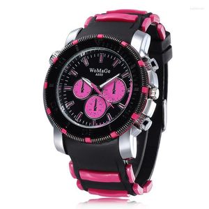 Wallwatches Sports Watch Woman Men Unisex Watches 2022 Silicone Watchband Reloj Relogio Relogio Feminino