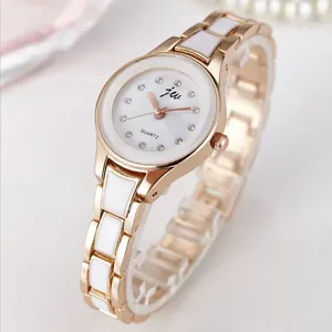 Relojes de pulsera para mujer, relojes para mujer, envío gratuito, versión coreana, pulsera resistente al agua de imitación de cerámica