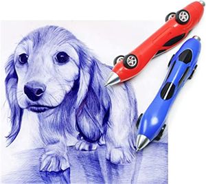 Suministros de escritura Suministros de pintura Bolígrafos geniales Bolígrafo divertido para niños Novedad Lindo Interesante Coche de carreras bolígrafos Niños Favor de fiesta