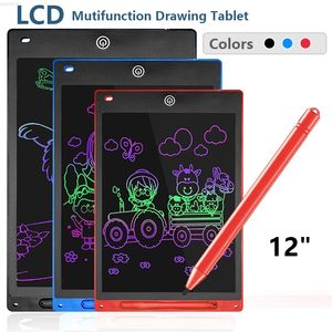 Écriture de tablette Drawing Board Children's Graffiti Sketchpad Toys 8.5 10 12inch LCD Écriture Blackboard Magic avec stylo amélioré