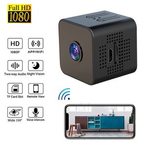 Mini cámara X1 1080P HD de visión nocturna, cámara de acción WiFi para interiores, videocámara inalámbrica con visualización remota de seguridad, cámara de detección de movimiento