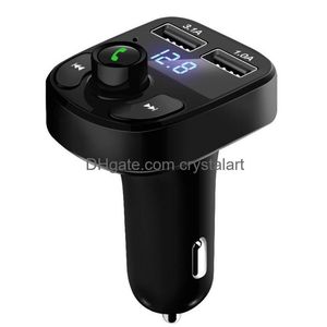 X8 Fm transmetteur Bluetooth 5.0 voiture mains O lecteur Mp3 adaptateur Usb 22.5W charge rapide type-c chargeur rapide modateur