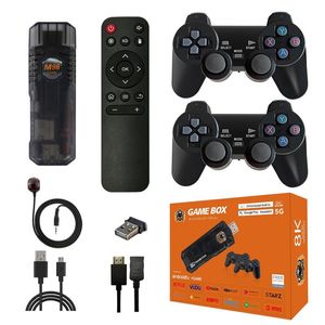 X8 Game Console Dual System 4K HD 10000 Games Support Home TV For HD Dual Wireless Receiver Remote Control Game Stick