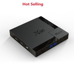 X96 Mate TV Box LED Pantalla Android 100 Allwinner H616 Soporte BT 24G 5G WiFi Smart 32G 4G 64GED3686808