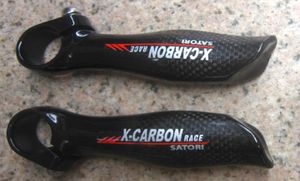 Xcarbon VKT embouts de barre en fibre de carbone guidon vtt vélo ergonomique VTT extrémités de barre pièces de cyclisme 115g1177596