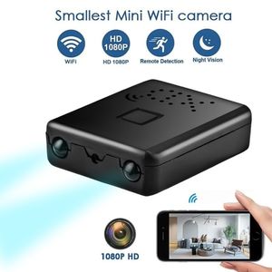 XD Mini caméra intelligente WiFi sans fil APP mobile à distance Nanny Cam Alarme de détection de voix/de mouvement Bureau/Caméscope de sécurité à domicile Batterie intégrée Enregistreur vidéo numérique