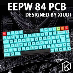Le clavier mécanique personnalisé xd84 pro 75% eepw84 prend en charge TKG-TOOLS Underglow RGB PCB programmé kle Kimera core Beaucoup de mises en page