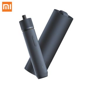 Xiaomi HOTO tournevis électrique à poignée droite couple 3 vitesses Rechargeable avec boîte de rangement lumière LED 12 embouts longs