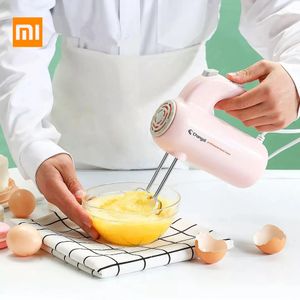 Xiaomi Mijia Changdi N330 Batidora de mano Cocina eléctrica Batidora de huevos portátil 5 velocidades Multifunción de Quick