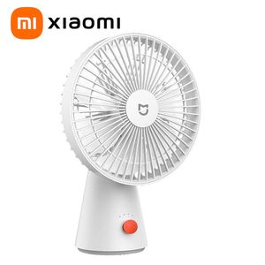 Xiaomi Mijia ventilador de escritorio mano 2 en 1 ventilador portátil tipo C eléctrico recargable 4000MAh batería 4 engranajes bajo ruido para oficina en casa