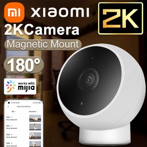 Xiaomi Mijia Cámara IP 2K 1296P WiFi Visión nocturna Bebé Monitor de seguridad Webcam Video AI Detección humana Vigilancia Hogar inteligente