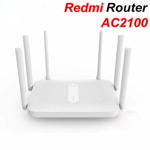 Xiaomi Redmi AC2100 Wireless Router 2.4G / 5G Dual Frequency Wifi 128M RAM Coverage External Signal Amplifier Repeater PPPOE