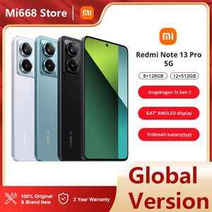 Xiaomi Redmi Note 13 Pro 5G Global Versión 256GB/512GB Snapdragon 7s Gen 2 6.67 