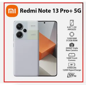 Xiaomi Redmi Note 13 Pro Plus 5G Dimensité du téléphone 7200 Ultra 200MP 120W 16 + 512 Go