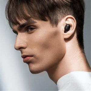 Xiaomi youpin Redmi AirDots Casque Bluetooth 5.0 TWS Stéréo sans fil SBC Mignon Mini Écouteurs légers Boîte de chargement automatique Chine version 2021