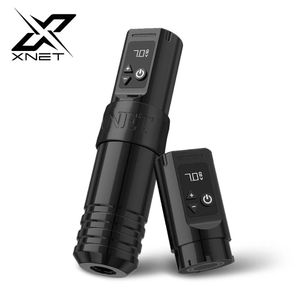 XNET Torch Machine à tatouer sans fil Stylo à batterie rotatif avec poignée supplémentaire de 36 mm Moteur sans noyau Course de 4 mm pour le corps de l'artiste tatoueur 240315