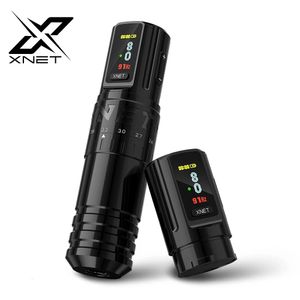 XNET Vipera Professional Wireless Tattoo Machine Adjustable Stroke 2.4-4.2mm OLED Display 2400mAh Battery For Tattoo Artists 240227