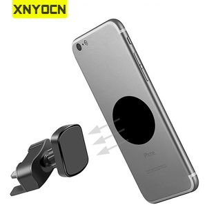 Xnyocn Support De Téléphone De Voiture Fente CD Support De Voiture Magnétique Support D'aimant Pour iPhoneX 8 7 Plus Bouton De Déverrouillage Support De Voiture Mobile Universel