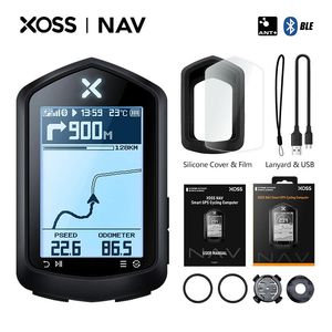 Xoss Nav GPS Bike Computer Store Cycling Bicycle Capteurs de fréquence car