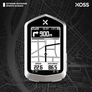 Xoss Nav Plus Bike Computer Wireless Cycling GPS BreedERTER MAP NAVIGATION EMPHERPORTHER BLUETOOTH ANT Cadence Speence 240418