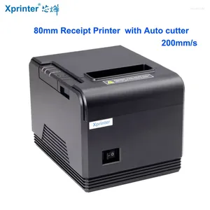 Xprinter 80mm coupe automatique Pos imprimante thermique reçu imprimantes de cuisine avec Ethernet USB/série USB/XP-Q200 parallèle