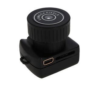 Y2000 Mini caméra plus petite caméra de poche Mini enregistreur DV Micro DVR caméra vidéo Portable Webcam avec porte-clés 80 PCS/LOT