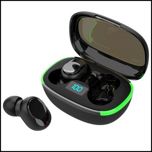 Y70 con carga inalámbrica Auricular Bluetooth modelo privado directo de fábrica tws mini con pantalla de alimentación con auricular con luz de respiración para la venta caliente de Amazon