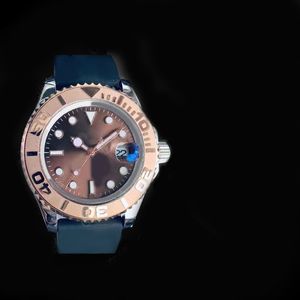 Yachtmaster Men Watches Match de mode de haute qualité 40 mm 124300 en acier inoxydable Watchband Reloj Automatic Womens Designer Watch Holiday Gifts SB037 C23