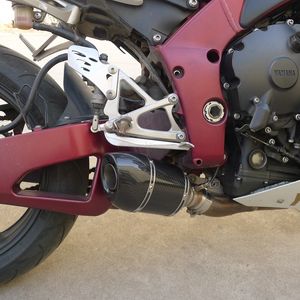 Modified FLAME Motorcycle Exhaust Pipe for YAMAHA R1